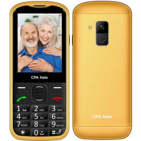 Mobilní telefon CPA Halo 18 (TELMY1018GO) zlatý
