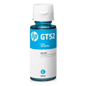 Inkoustová náplň HP GT52, 8 000 stran (M0H54AE) azurová