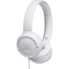 Sluchátka JBL Tune 500 (JBLT500WHT) bílá