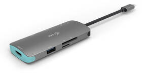 Dokovací stanice i-tec USB-C Metal Nano 4K HDMI + Power Delivery 60 W (C31NANODOCKPD)
