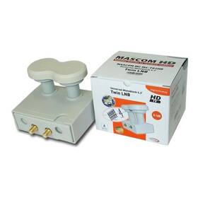 Konvertor Mascom LNB-MCM4T01HD bílá barva
