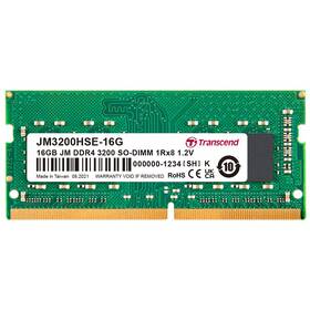 Paměťový modul SODIMM Transcend JetRam DDR4 16GB 3200MHz CL22 (JM3200HSE-16G)