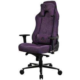 Herní židle Arozzi VERNAZZA Soft Fabric (VERNAZZA-SFB-PP) fialová