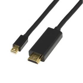 Kabel AQ HDMI / mini DisplayPort, 2 m (xaqcv18020) černý