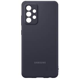 Kryt na mobil Samsung Silicon Cover na Galaxy A52/A52 5G/A52s 5G (EF-PA525TBEGWW) černý