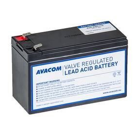Olověný akumulátor Avacom RBC110 - náhrada za APC (AVA-RBC110) černý