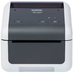 Tiskárna štítků Brother TD-4210D šedá barva
