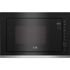 Mikrovlnná trouba Beko BMCB25433X černá barva
