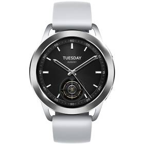 Chytré hodinky Xiaomi Watch S3 (51589) stříbrné