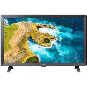 LCD monitor s TV LG 24TQ520S (24TQ520S-PZ.AEU) šedý