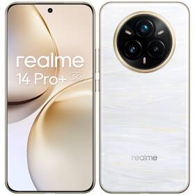 Mobilní telefon realme 14 Pro+ 5G 12 GB / 512 GB bílá barva
