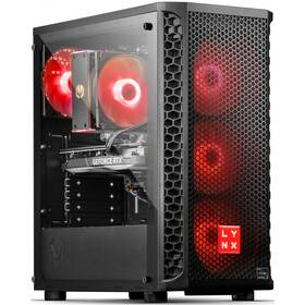 Herní počítač Lynx Challenger + Norton 360 STANDARD 10 GB + VPN 1 uživatel/1 zařízení na 1 rok černá barva
