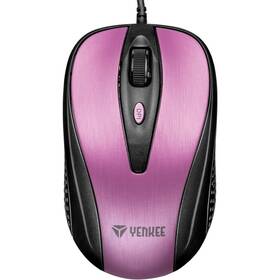 Myš YENKEE YMS 1025PK USB Quito (45012276) růžová