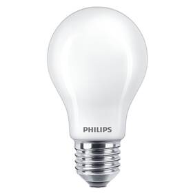 Žárovka LED Philips klasik, 10,5W, E27, teplá bílá (8718699704162)