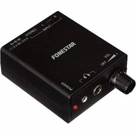 Sluchátkový zesilovač Fonestar FDA-1A černá barva
