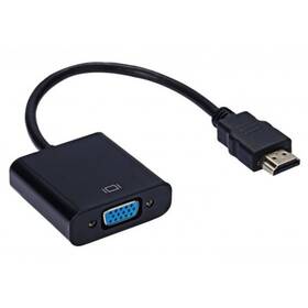 Redukce WG HDMI/VGA (10395) černá - zánovní - 24 měsíců záruka