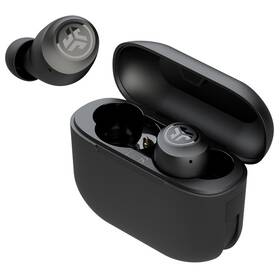 Sluchátka JLab Go Air Pop True Wireless Earbuds (IEUEBGAIRPOPRBLK124) černá