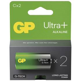Baterie alkalická GP Ultra Plus C (LR14), 2 ks (B03312)