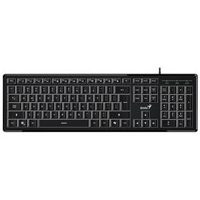 Klávesnice Genius Slimstar 820, Copilot, CZ/SK layout černá barva
