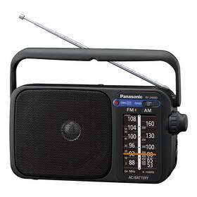 Radiopřijímač Panasonic RF-2400DEG-K černá barva
