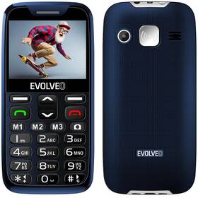 Mobilní telefon Evolveo EasyPhone XR modrá barva
