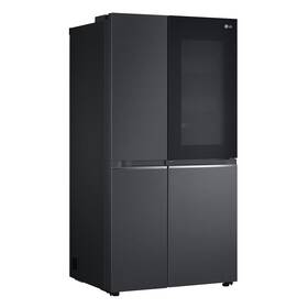 Americká lednice LG GSQV90MCAE černá