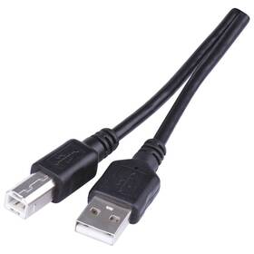 Kabel EMOS USB / USB-B, 2m černý