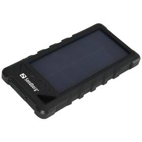 Powerbank Sandberg USB 16000 mAh, Outdoor Solar (420-35) černá