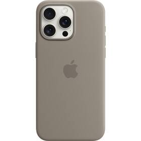 Kryt na mobil Apple Silicone Case s MagSafe pro iPhone 15 Pro Max - jílově šedý (MT1Q3ZM/A)