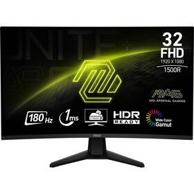 Herní monitor MSI MAG 32C6 černá barva
