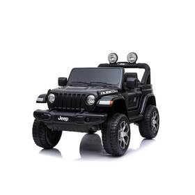Elektrické autíčko Beneo Jeep Wrangler Rubicon černé