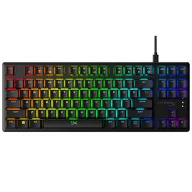 Klávesnice HyperX Alloy Origins Core HX, Aqua Switch, US layout (4P5P1AA) černá - zánovní - 24 měsíců záruka