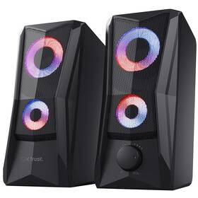 Reproduktory Trust GXT 606 Javv RGB-Illuminated 2.0 Speaker Set černá barva
