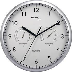 Nástěnné hodiny TechnoLine WT 650 stříbrné
