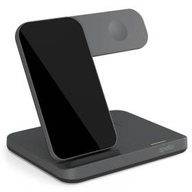 Bezdrátová nabíječka Spello by Epico 3in1 Wireless Charging Stand pro Samsung (9915101300222) černá