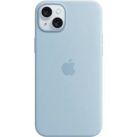 Apple iPhone 15 Plus Silicone Case s MagSafe - světle modrý