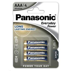 Baterie alkalická Panasonic Everyday AAA, LR03, blistr 4ks (LR03EPS/4BP)