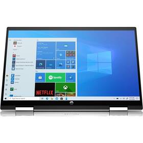 Notebook HP Pavilion x360 14-dy0601nc + Microsoft 365 pro jednotlivce (4R5H9EA#BCM) stříbrný