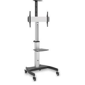 Stojan pro TV Connect IT Wheelie II pro úhlopříčku 37"-75'', nosnost 50kg stříbrná barva
