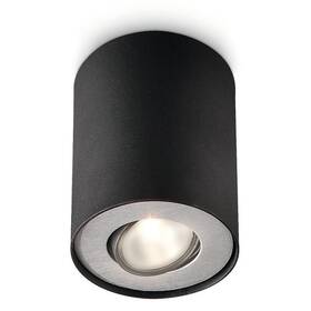 Bodové svítidlo Philips Pillar Single, GU10 (8718696156179) černé