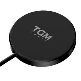Bezdrátová nabíječka TGM POWER 15W 3v1 kompatibilní s MagSafe (TGMP31NCMNCW-BK) černá