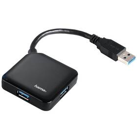 USB Hub Hama USB/4x USB 3.0 (12190) černý