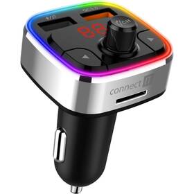 FM Transmitter Connect IT CarRGB stříbrná barva
