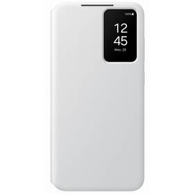 Pouzdro na mobil flipové Samsung Smart View na Galaxy S24+ bílá barva
