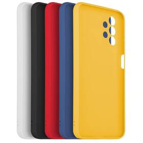 Set krytů na mobil FIXED Story na Samsung Galaxy A13 (FIXST-871-5SET1) černý/bílý/červený/modrý/žlutý