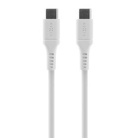 Kabel FIXED Liquid silicone USB-C/USB-C s podporou PD, 60W, 2m (FIXDLS-CC2-WH) bílý