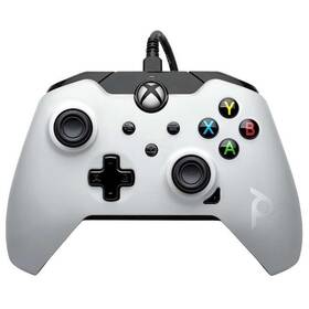 Gamepad PDP Wired Controller pro Xbox One/Series (049-012-EU-WH) bílý