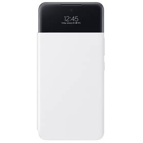Pouzdro na mobil flipové Samsung S View Wallet Cover na Galaxy A53 5G (EF-EA536PWEGEE) bílé