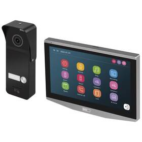 Dveřní videotelefon EMOS GoSmart IP-750A, Wi-Fi (H4020) černý/stříbrný