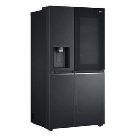 Americká lednice LG GSXV90MCAE černá